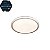 Plafon Texturizado HPF6239 Dourado 40cm com Led Integrada 48w 3000k ao 6500k - Imagem 1