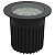 Embutido de Piso IL3927 Preto 5,5x6,3cm com Led Integrado 3,5w 3000k Bivolt - Imagem 1