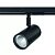 Spot para Trilho Lisse Preto com Adaptador para 1 Lampada AR70 GU10 - Imagem 1