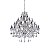 Lustre Cristal Classico Vela 130x140cm Transparente para 40 Lampadas E14 - Imagem 1