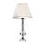 Abajur Cristal 634 com Cupula para Lampada E27 35cm - Imagem 1