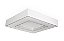 Plafon Quadrado Fit 5128 47x47x8,3cm Branco com Led Integrado 33,6w 3000k Bivolt - Imagem 1