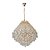 Lustre HSR Colmeia Ø82x86cm Dourado para 16x Lampadas E-14 - Imagem 2