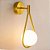 Arandela 820/1 Gota Dourado 43x17x16cm para 1 Lampada G9 Bivolt - Imagem 3