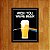 Placa Decorativa Wish You Were Beer - Imagem 1