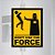 Imã de geladeira - Dont use the force - Imagem 1
