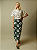 Saia Tule Estampada Verde - Imagem 3