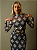 Blusa Tule Estampada Cinza - Imagem 2