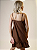 Vestido Alça Marrom - Imagem 4