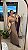 Vestido tricot plissado - Cappuccino | Tam. U - Imagem 3