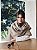Cachecol Oversized | Ponta das Canas | Off White & Nude - Imagem 2
