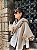 Cachecol Oversized | Ponta das Canas | Off White & Nude - Imagem 3