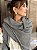 Cachecol Oversized | Zimbros | Cinza - Imagem 2