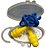 Protetor Auricular Copolimero Amarelo cordão/PVC 15dB Dystray CA 10551 - Imagem 1