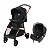 Carrinho para Bebe Com Bebe Conforto Lui 2059 - Burigotto - Imagem 1