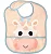 Babador Com Bolso Zoo - Buba - Imagem 1