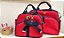 Bolsa Maternidade Kit 2 Pç. Vermelho/Marinho 1031 - Mappyng Baby - Imagem 1