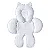 Capa Anatômica Bebê Conforto e Carrinho Matelado M008 Branco - Batistela Baby - Imagem 1