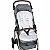 Capa De Carrinho Matelado M007 Branco - Batistela Baby - Imagem 1