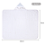 Toalha de Banho Soft C/ Capuz 100% Alg. 90 x 70cm 4935 - Papi - Imagem 10