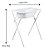 Banheira 34 L Adaptável ao Suporte da Styll baby Vendido Separadamente  99026 - Styll Baby - Imagem 6