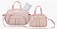 Bolsa Maternidade Classic Kit 3 Pçs 0884 - Espera feliz - Imagem 3