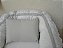 Ninho Redutor Premium 12-N Com Almofada Fundo Branco - Mariana Baby Cinza - Imagem 2