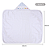 Toalha de Banho Atoalhada Forrada de Fralda Soft 90 x 80 cm 100% Alg. 4936 - Papi - Imagem 12