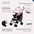Carrinho Para Bebê Vito 0269 - Infanti Bb - Imagem 11