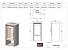 Calefator de Dupla Combustão Concept  - Linha LIVDesign LIV410  + Kit Instalação Em Aço Inox De 150mm - Imagem 3