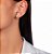 Brinco Ear Hook Liso Coração - Ouro - Imagem 2