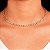 Choker Riviera Coração Cristal - Ouro Cristal - Imagem 2