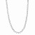 Choker Riviera Coração Cristal - Ródio Branco - Imagem 1
