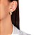 Brinco Detalhado Liso - Ouro - Imagem 2