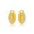 Brinco Argola Cravejada - Ouro - Imagem 1