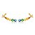 Brinco Ear Cuff Color - Ouro - Imagem 1