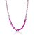 Choker Semijoia Riviera - Ródio Branco Rosa - Imagem 1