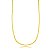 Choker Semijoia Fita Lisa - Ouro - Imagem 1