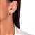 Brinco Argola Oval Lisa - Ouro - Imagem 2
