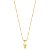 Colar Filha 1 Menina - Ouro - Imagem 1