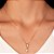 PINGENTE MENINA CRAVEJADA MICRO ZIRCONIA- OURO - Imagem 2