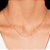 Colar Letra C Lisa - Ouro - Imagem 2