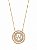 Colar Mandala Navete Letra W – Banho em Ouro Amarelo 18k - Imagem 1