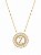 Colar Mandala Navete Letra Z – Banho em Ouro Amarelo 18k - Imagem 1