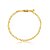 Pulseira Masculina Lacre Liso - Ouro - Imagem 1