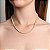 Colar Riviera 3mm  - Ouro - Imagem 2