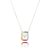 Colar Religioso Espírito Santo Micro Zircônia - Ródio Branco Colorido - Imagem 1