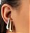 Brinco Ear Hook Gota - Ouro - Imagem 2