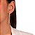 Brinco Ear Jacket Cravejado - Ouro - Imagem 2