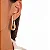 Brinco Gota Lisa - Ouro - Imagem 2